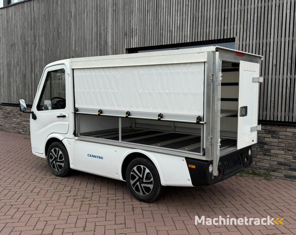 Cenntro C500 | Electric | Lithium | Rolzeilen box met stelling en deuren aan de achterkant | range van 100 km