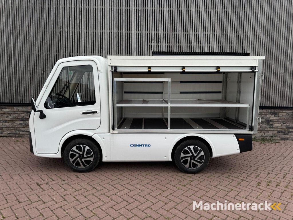 Cenntro C500 | Electric | Lithium | Rolzeilen box met stelling en deuren aan de achterkant | range van 100 km