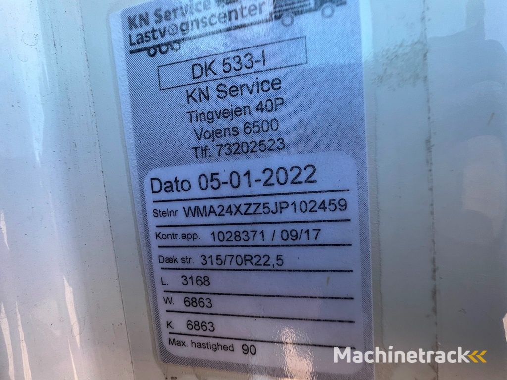 MAN TGX 26.460 ADR Tractor. FL/AT . EX111 .EX11