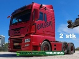 Minituur van MAN TGX 26.510 2stk . Special interior. pusher 6x2/2.