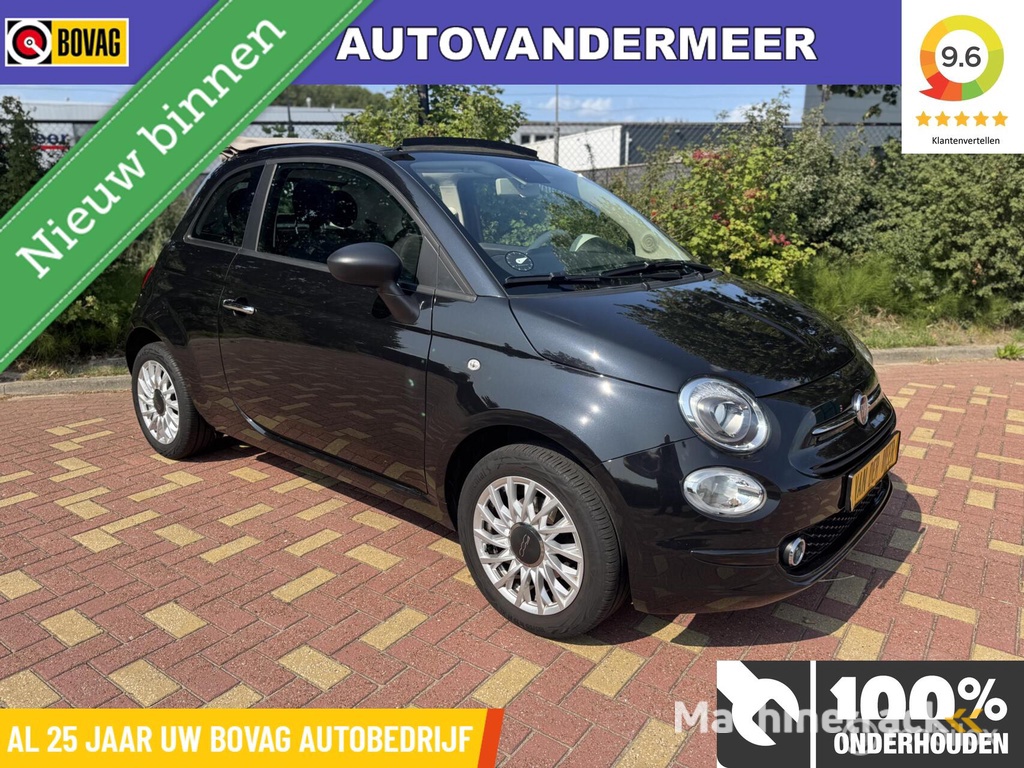 Fiat 500 C 1.0 Hybrid Dolcevita / Cabrio / Hele mooie auto