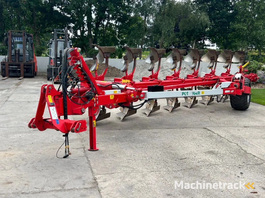 Pottinger S 650 P N 8 schaar wentelploeg Ploeg Getrokken ploeg