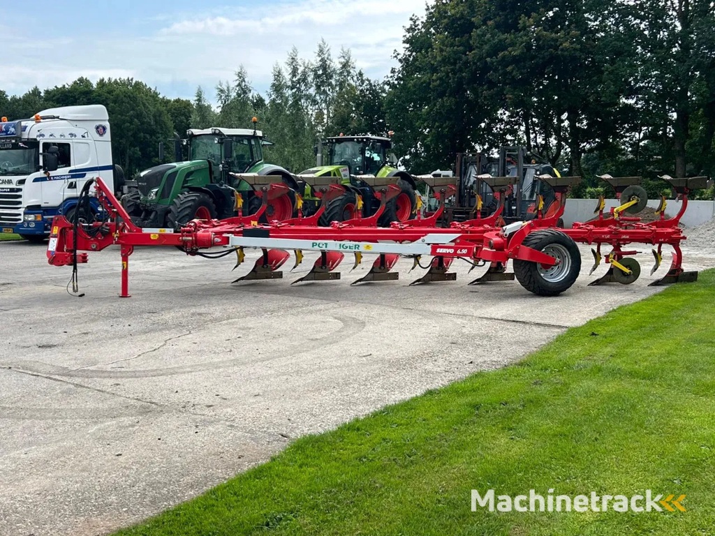 Pottinger S 650 P N 8 schaar wentelploeg Ploeg Getrokken ploeg