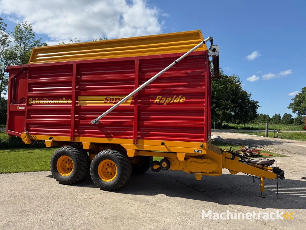 Schuitemaker Rapide 125 S Ladewagen Rotor invoer opraapwagen