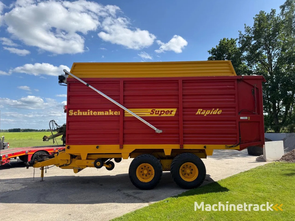 Schuitemaker Rapide 125 S Ladewagen Rotor invoer opraapwagen