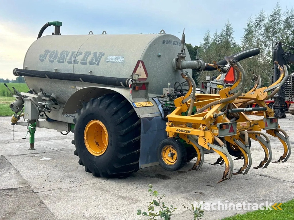 Joskin Cobra 10 m3 + Bouwlandbemester vacuumtank mesttank