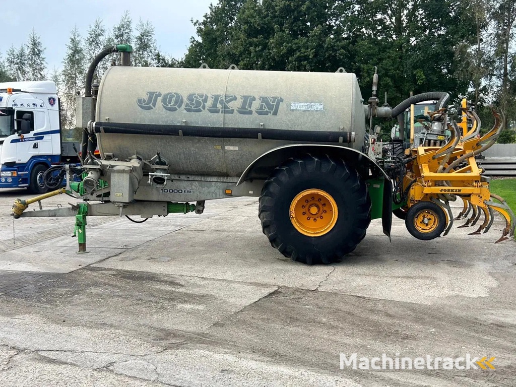 Joskin Cobra 10 m3 + Bouwlandbemester vacuumtank mesttank