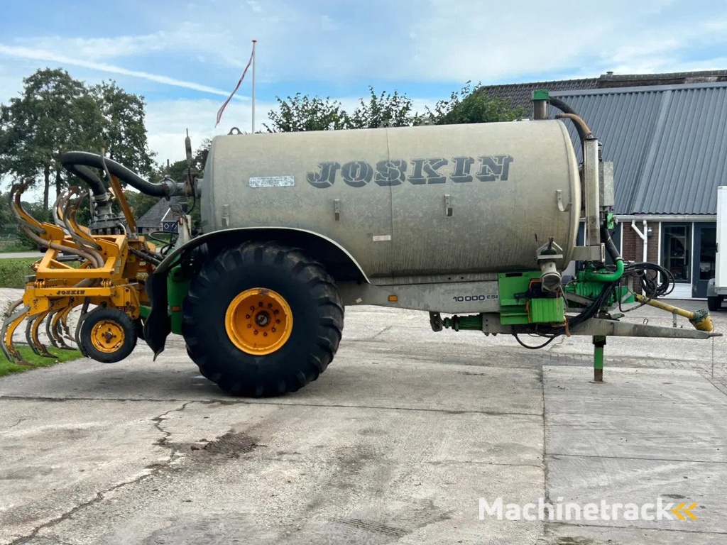Joskin Cobra 10 m3 + Bouwlandbemester vacuumtank mesttank