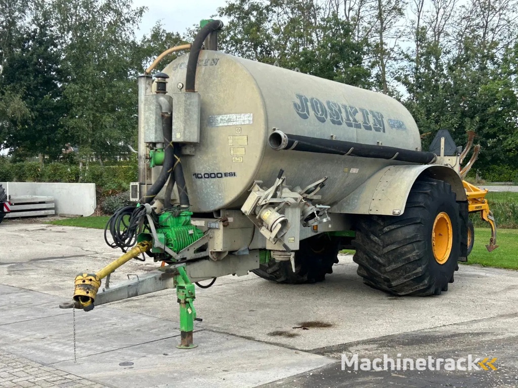 Joskin Cobra 10 m3 + Bouwlandbemester vacuumtank mesttank