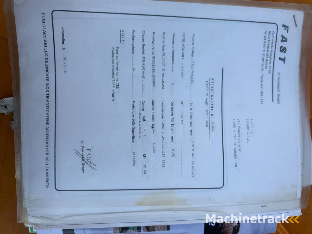 Potain AF 519 Torenkraan Bouwkraan Kraan Verzetbaar Radiografisch