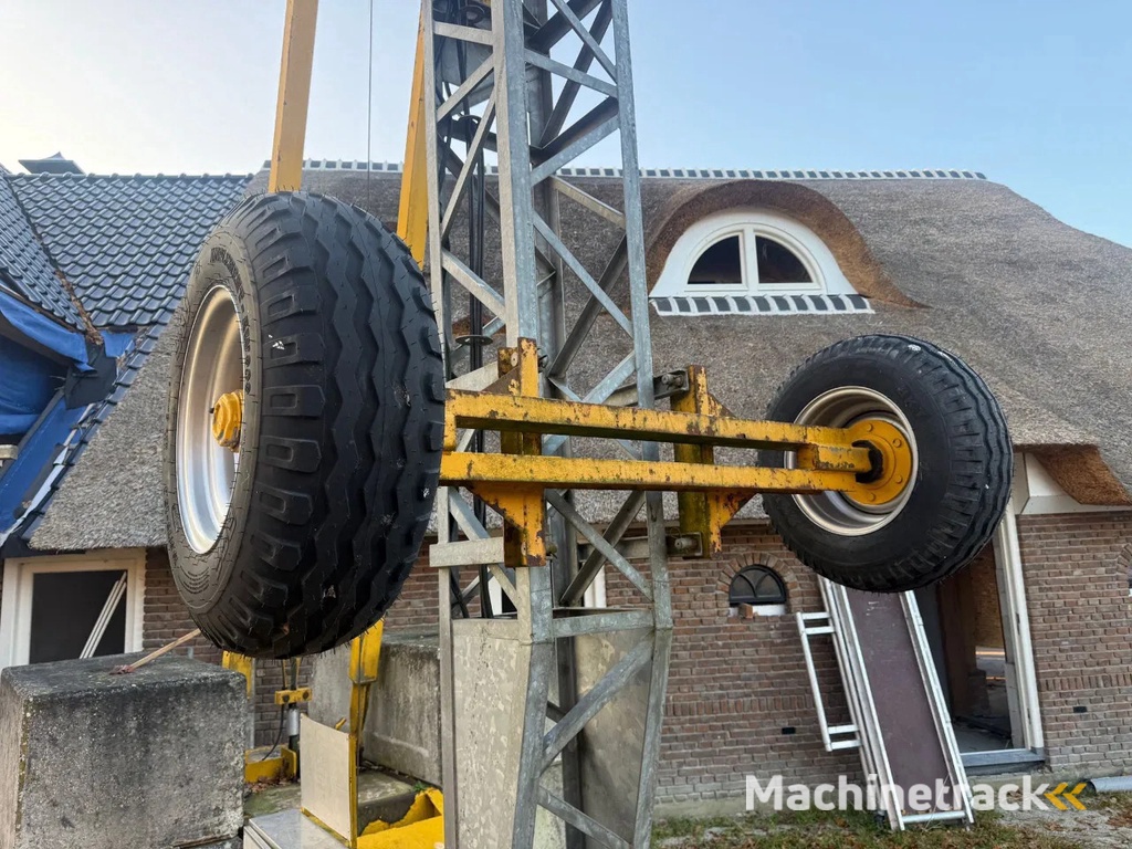 Potain AF 519 Torenkraan Bouwkraan Kraan Verzetbaar Radiografisch