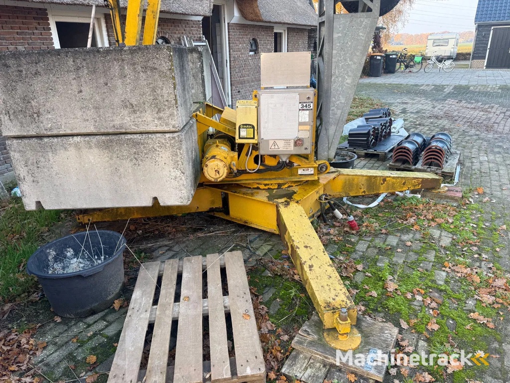 Potain AF 519 Torenkraan Bouwkraan Kraan Verzetbaar Radiografisch