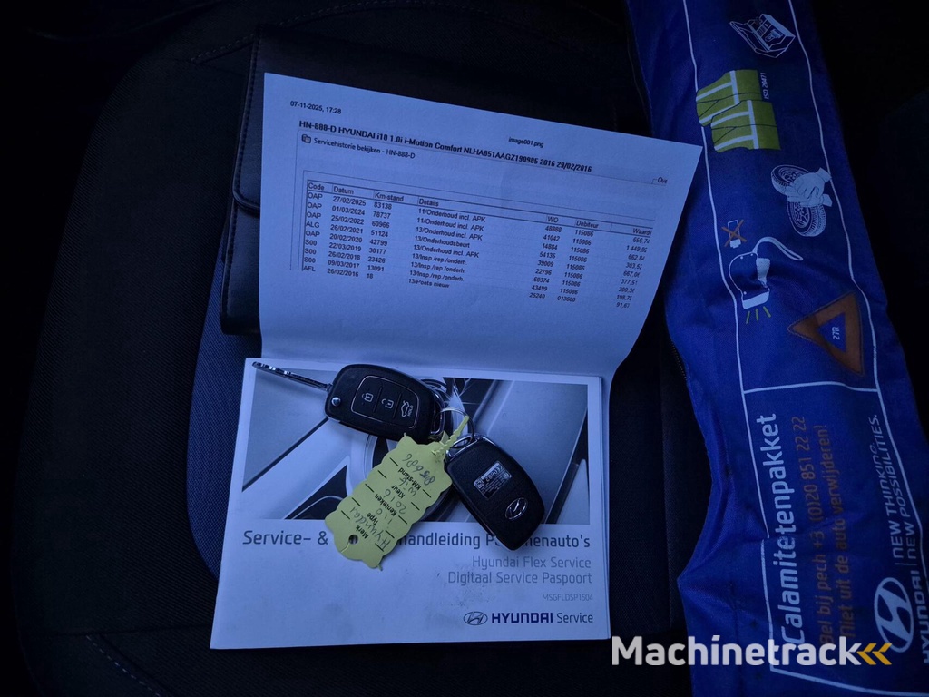 Hyundai i10 1.0i i-Motion Comfort CRUISE|DEALER-ONDH|1E-EIG