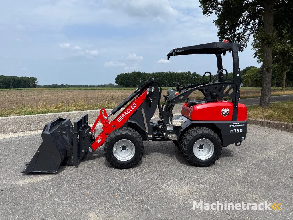 Heracles H190 PRO mini shovel NIEUW