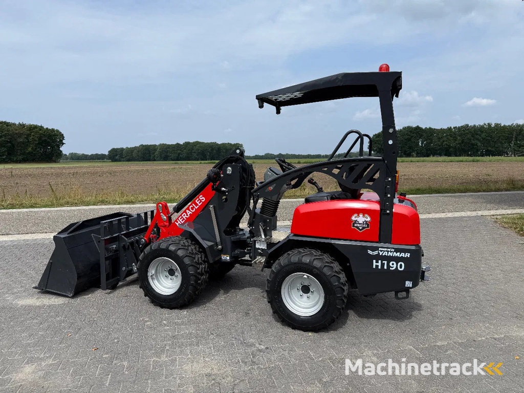 Heracles H190 PRO mini shovel NIEUW