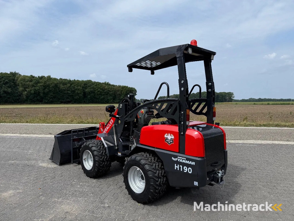 Heracles H190 PRO mini shovel NIEUW