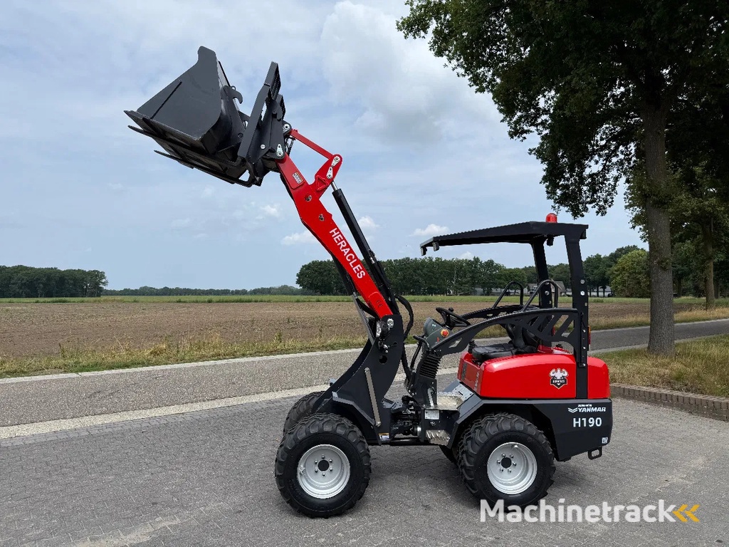 Heracles H190 PRO mini shovel NIEUW