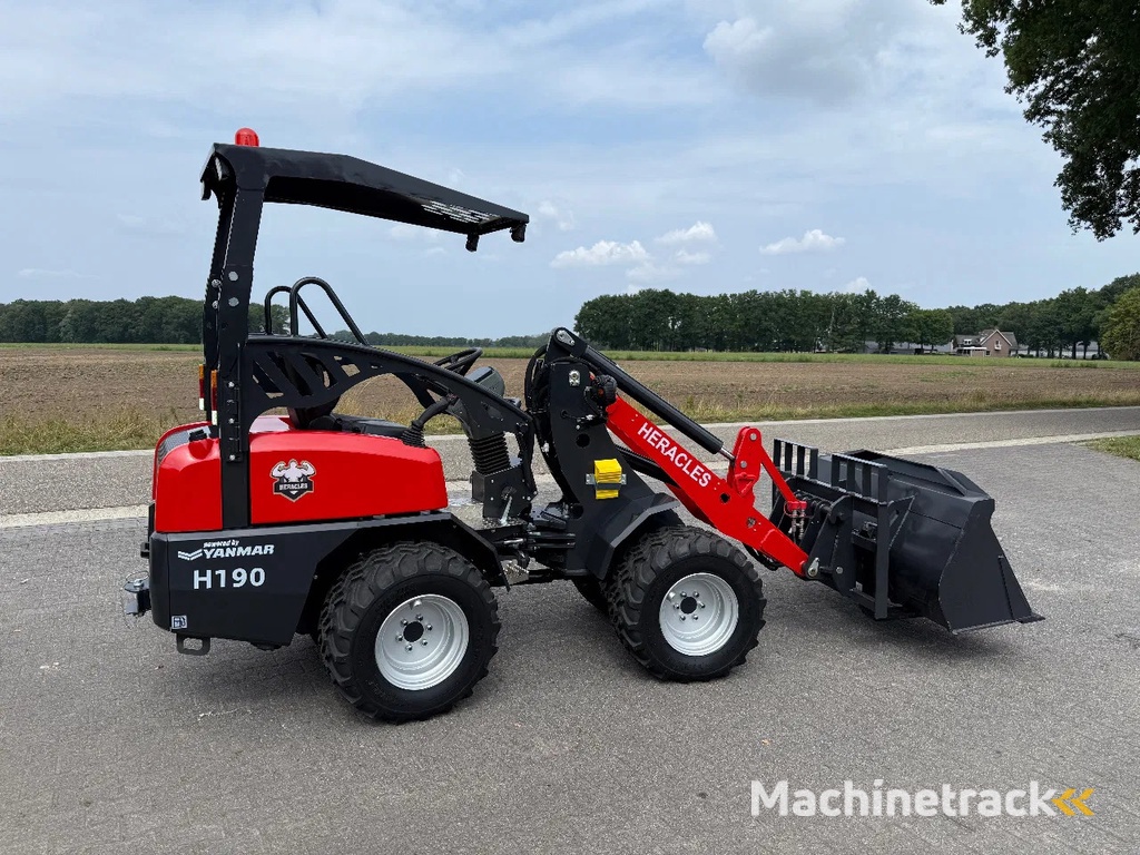 Heracles H190 PRO mini shovel NIEUW