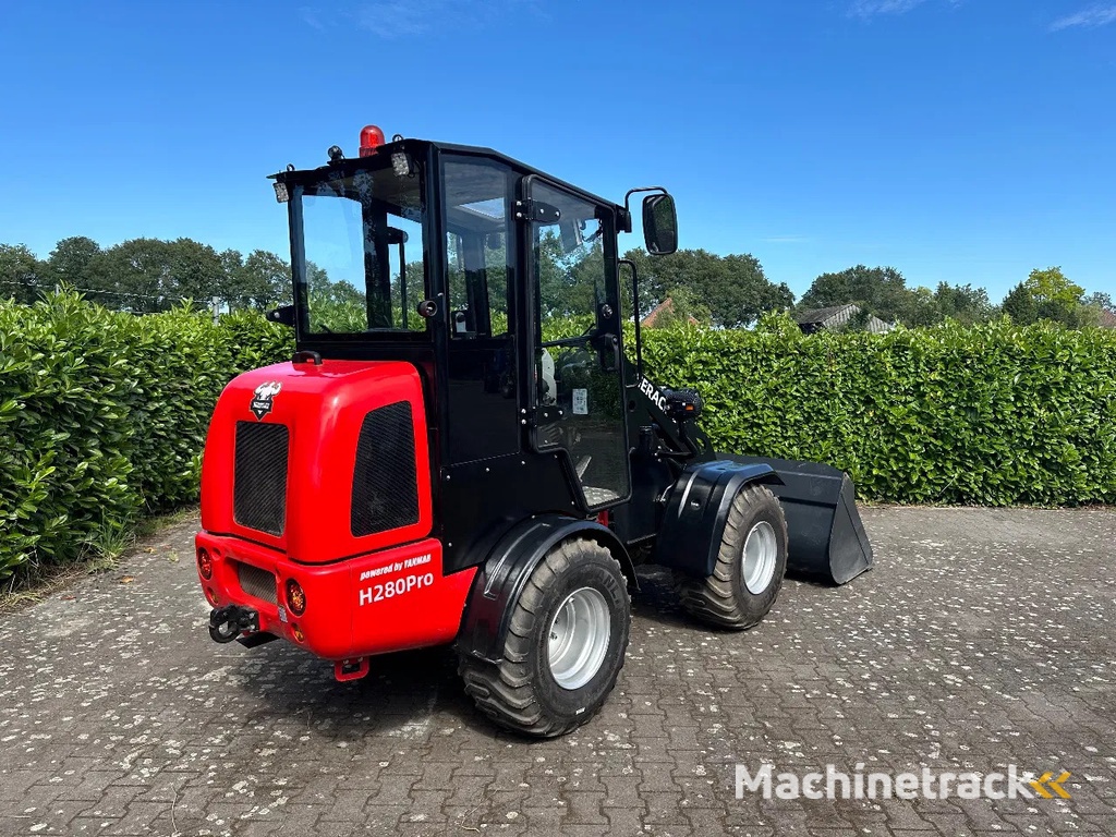 Heracles H280 PRO mini shovel Nieuw