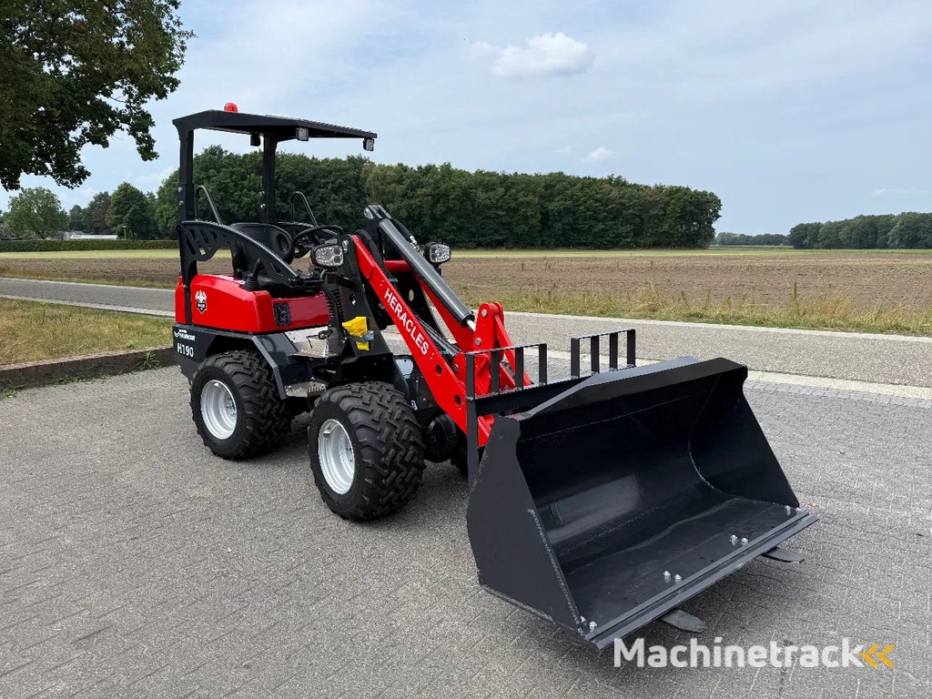 Heracles H190 PRO mini shovel NIEUW