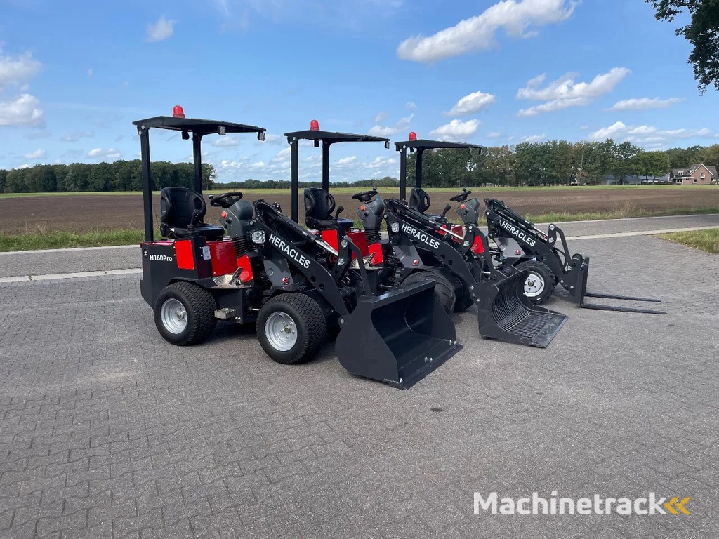 Heracles H160 pro mini shovel Nieuw