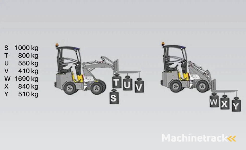 Heracles H160 pro mini shovel Nieuw
