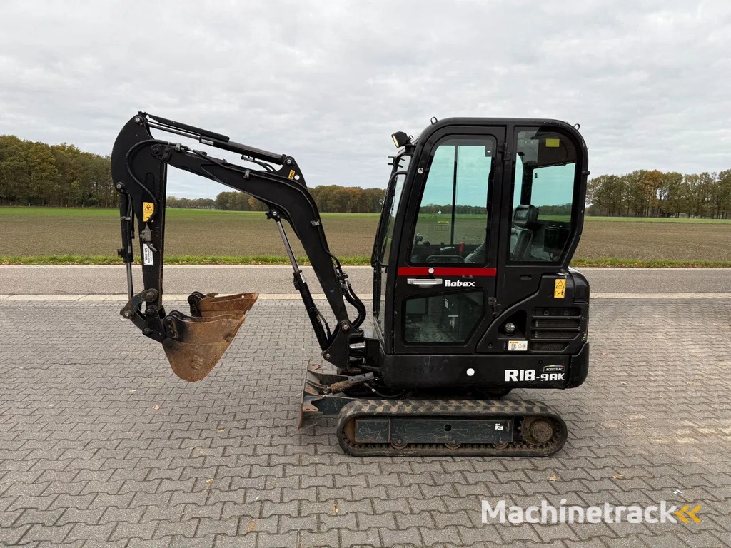 Hyundai Robex 18-9AK minigraver