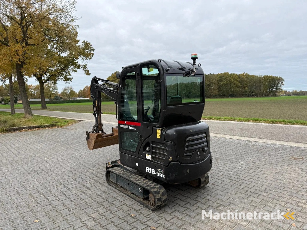 Hyundai Robex 18-9AK minigraver