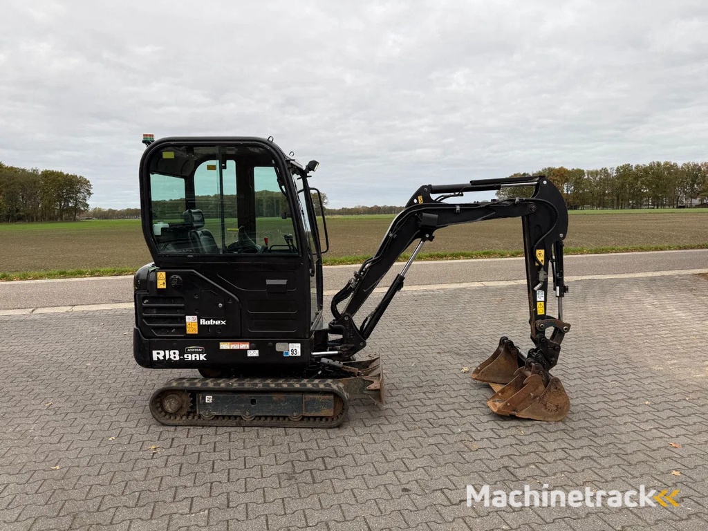 Hyundai Robex 18-9AK minigraver