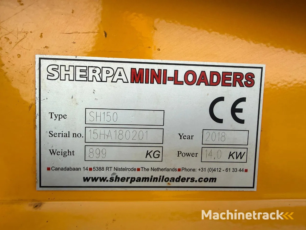 SHERPA SH150 mini loader