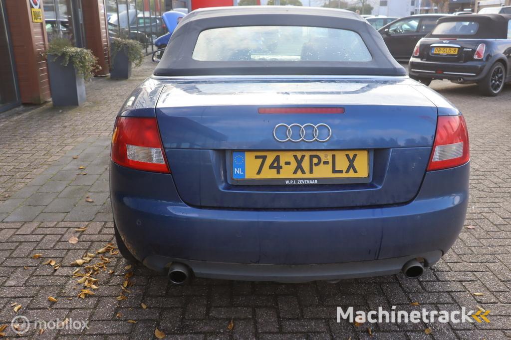 Audi A4 Cabriolet 2.4 V6 in veiling bij ProVeiling