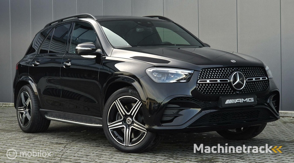 Mercedes GLE 450d 2xAMG Lucht Pano Burm Distr Grijs Kenteken
