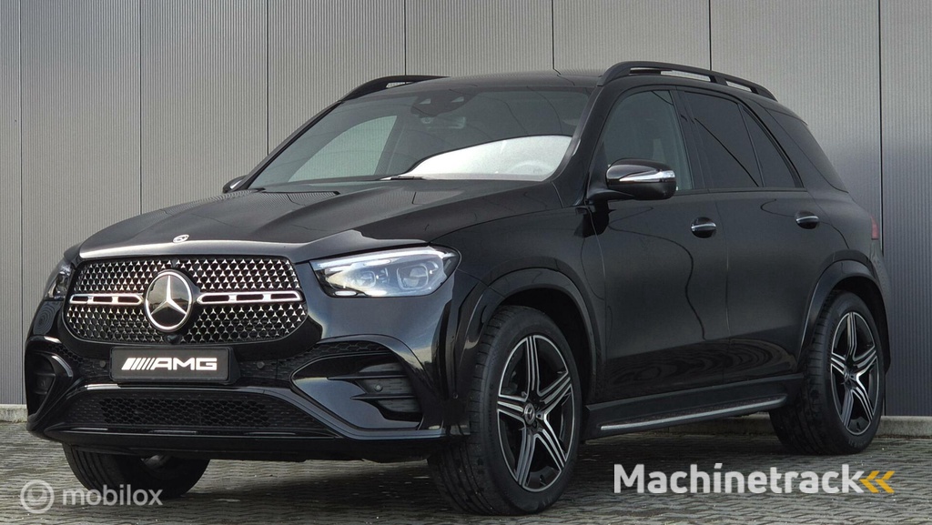 Mercedes GLE 450d 2xAMG Lucht Pano Burm Distr Grijs Kenteken