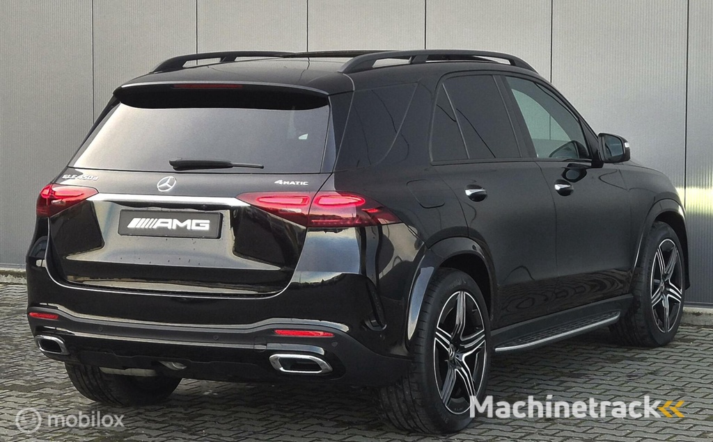 Mercedes GLE 450d 2xAMG Lucht Pano Burm Distr Grijs Kenteken