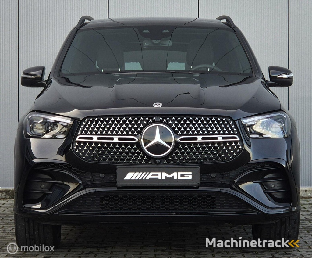 Mercedes GLE 450d 2xAMG Lucht Pano Burm Distr Grijs Kenteken
