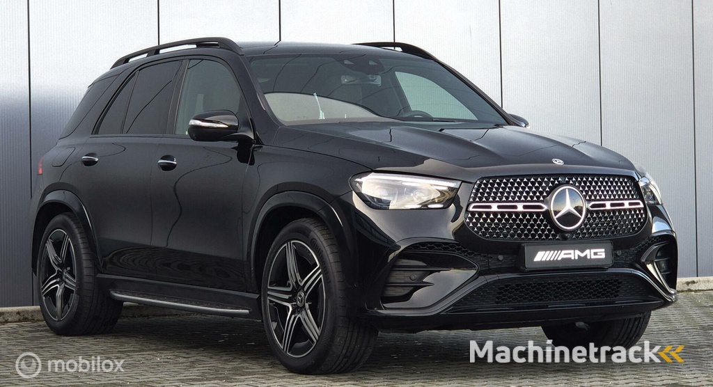 Mercedes GLE 450d 2xAMG Lucht Pano Burm Distr Grijs Kenteken