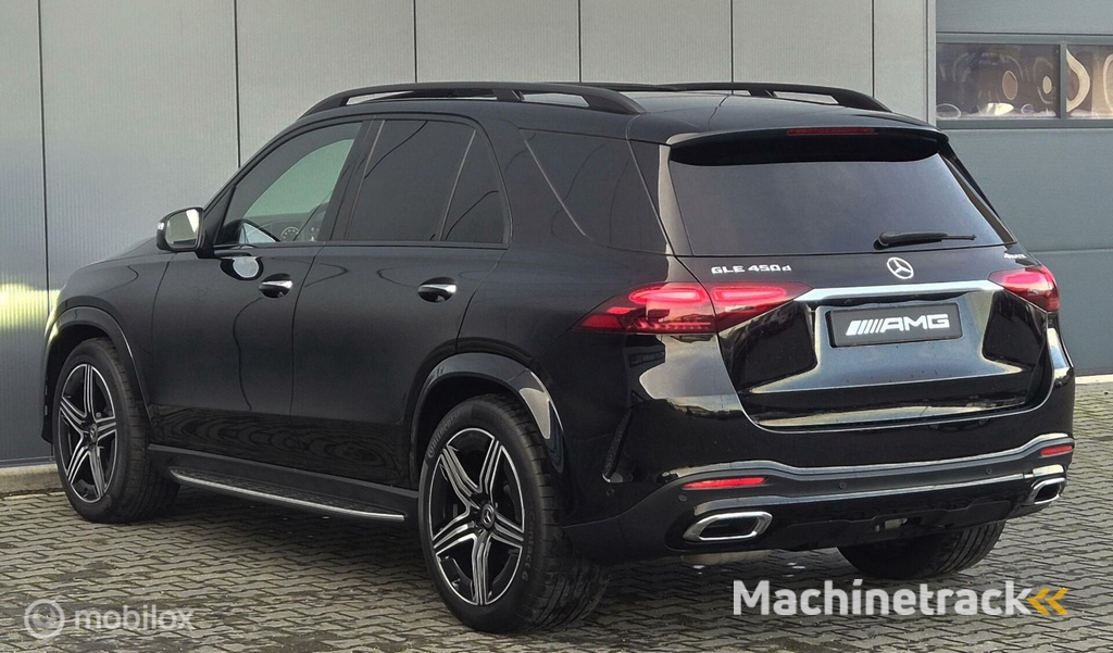 Mercedes GLE 450d 2xAMG Lucht Pano Burm Distr Grijs Kenteken