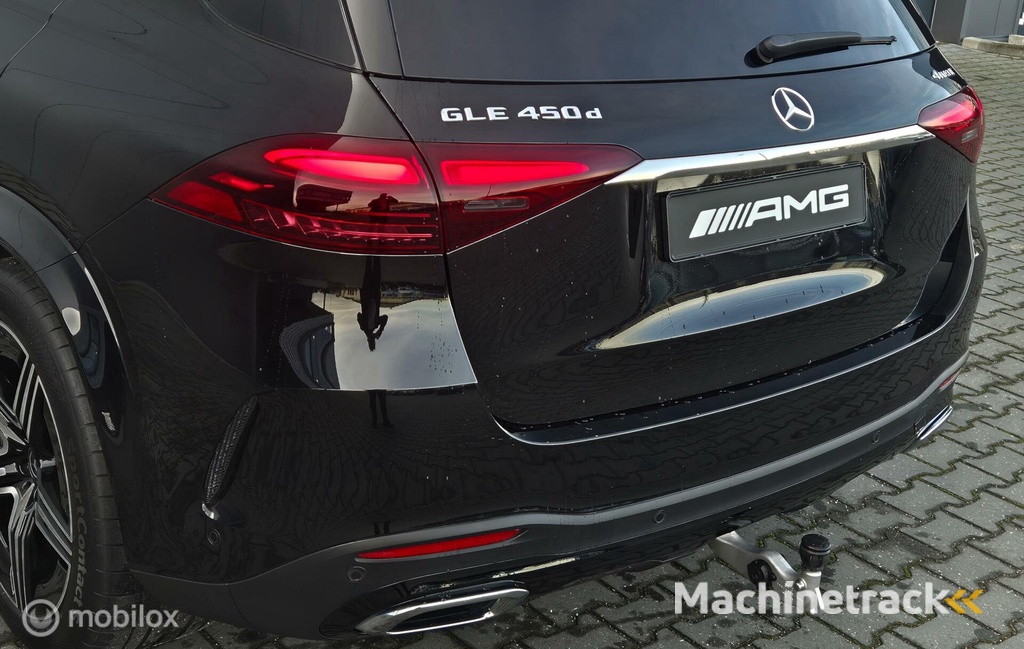 Mercedes GLE 450d 2xAMG Lucht Pano Burm Distr Grijs Kenteken