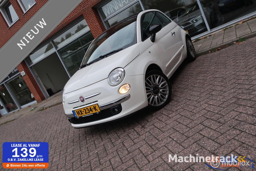 Fiat 500 C 1.2 Lounge Cabrio Climate PDC 1e Eigenaar