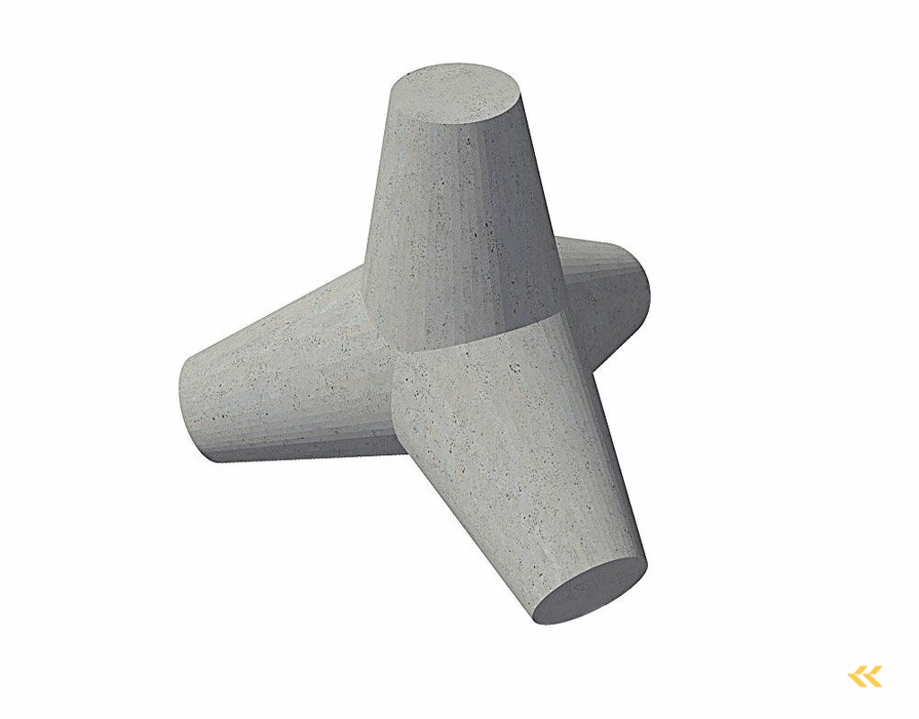 BETONBLOCK Tetrapod BBTP-3.0 tetrapod