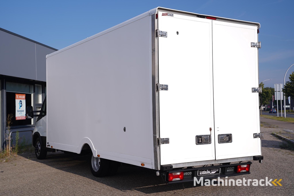 Iveco Daily 35C14 140 pk Automaat Bakwagen 30M3 Airco, Camera Luchtvering, Dakspoiler, Dubbel Lucht LxBxH 530x227x240 cm, 3-Zits