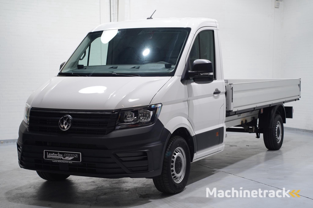 Volkswagen Crafter 2.0 TDI 140 pk L4 Pick Up / Open Laadbak Airco Cruise Control, 3-Zits, LxBxH 430x203x40 cm
