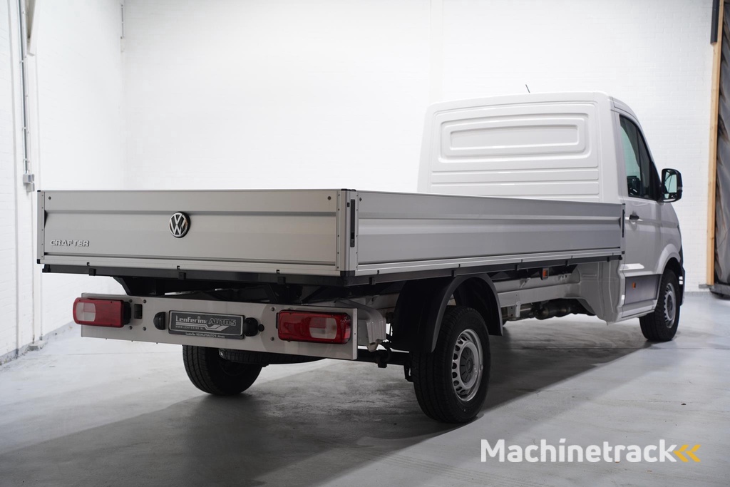 Volkswagen Crafter 2.0 TDI 140 pk L4 Pick Up / Open Laadbak Airco Cruise Control, 3-Zits, LxBxH 430x203x40 cm