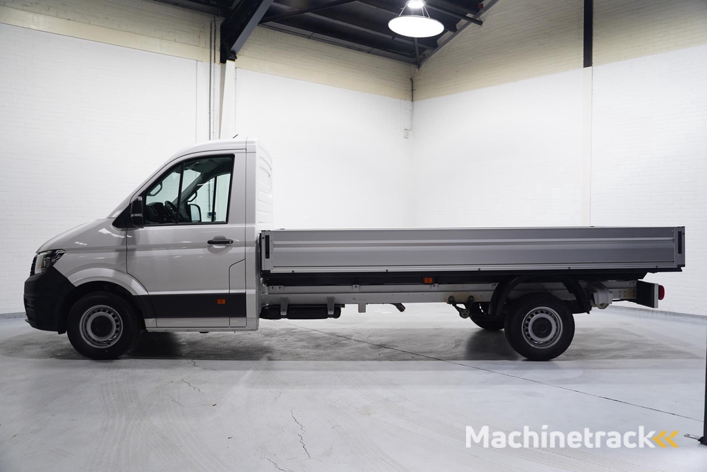 Volkswagen Crafter 2.0 TDI 140 pk L4 Pick Up / Open Laadbak Airco Cruise Control, 3-Zits, LxBxH 430x203x40 cm