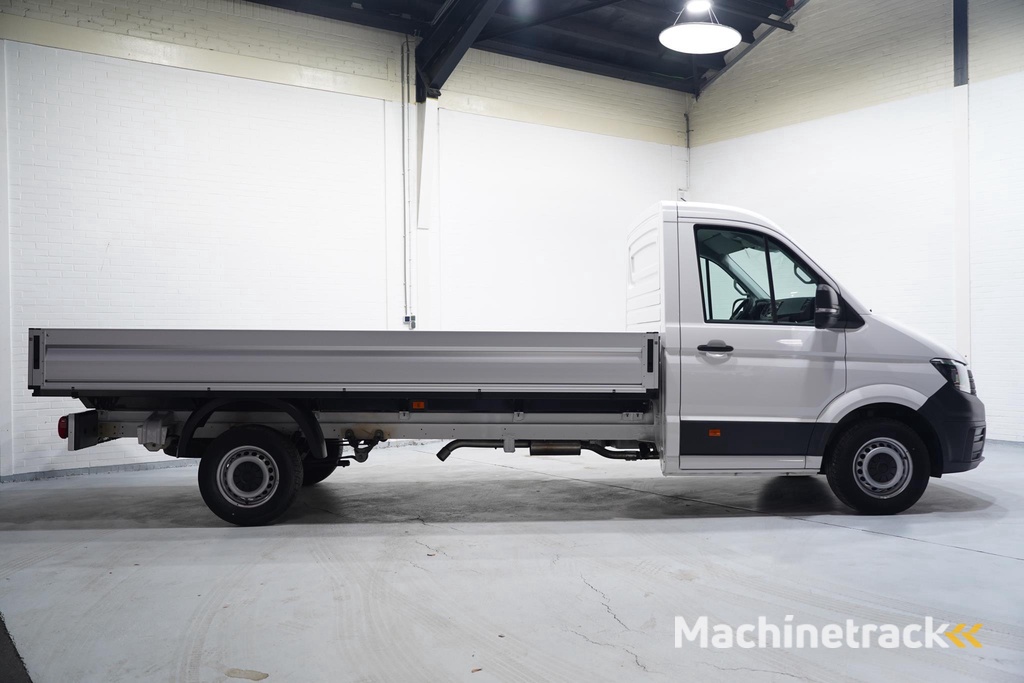 Volkswagen Crafter 2.0 TDI 140 pk L4 Pick Up / Open Laadbak Airco Cruise Control, 3-Zits, LxBxH 430x203x40 cm