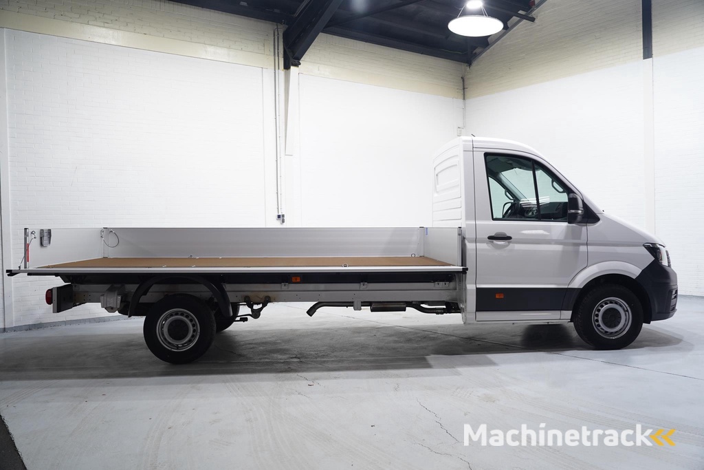 Volkswagen Crafter 2.0 TDI 140 pk L4 Pick Up / Open Laadbak Airco Cruise Control, 3-Zits, LxBxH 430x203x40 cm