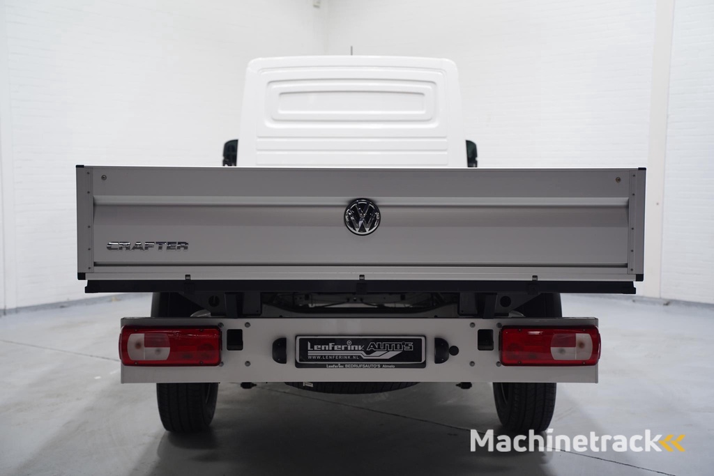 Volkswagen Crafter 2.0 TDI 140 pk L4 Pick Up / Open Laadbak Airco Cruise Control, 3-Zits, LxBxH 430x203x40 cm