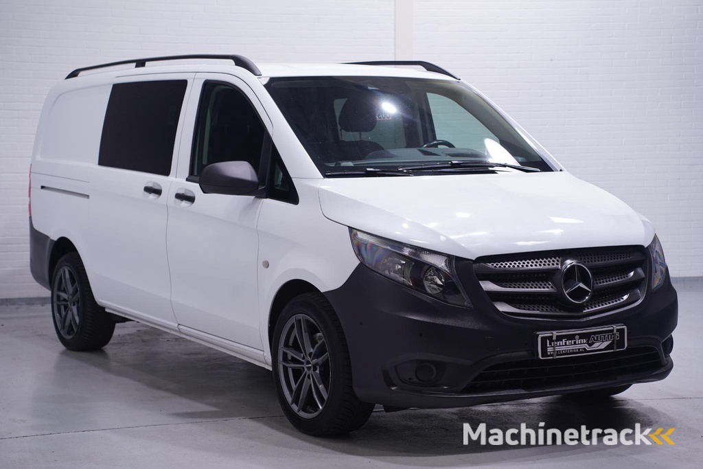Mercedes Benz Vito 116 CDI 163 pk Dubbel Cabine Automaat Lang Navi, Dode Hoek & Lane Assist, Camera Cruise Control, PDC V+A
