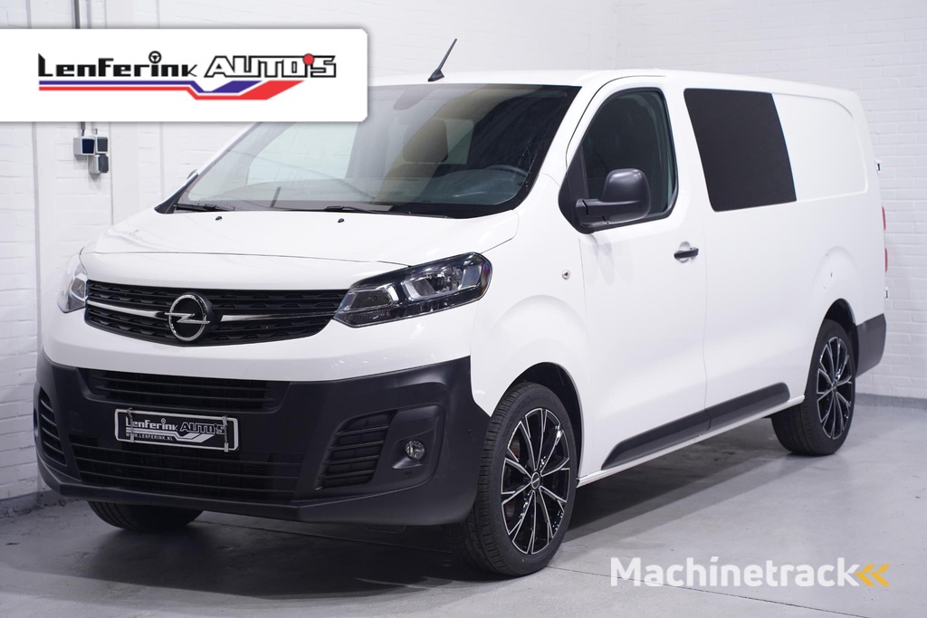 Opel Vivaro 2.0 CDTi 122 pk L3 Dubbel Cabine Navi, Camera Cruise Control, 19" LMV, Laadruimte Pakket, PDC V+A