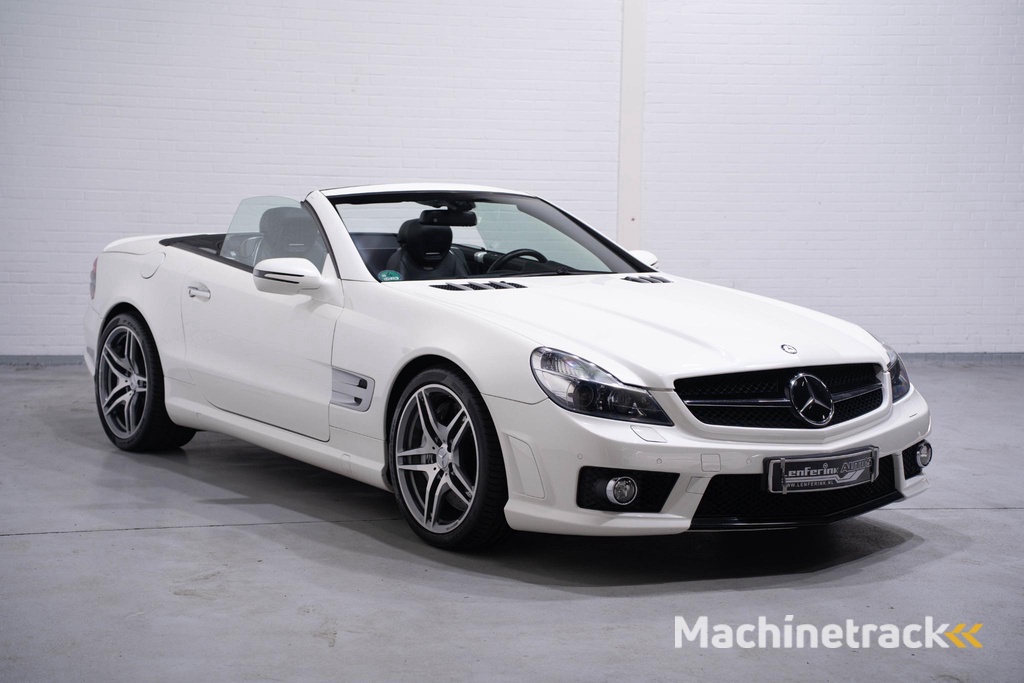 Mercedes-Benz SL-klasse AMG 63 Distronic Harman Kardon Bi-Xenon Stoelverwarming/ventilatie/memory Panorama-variodak